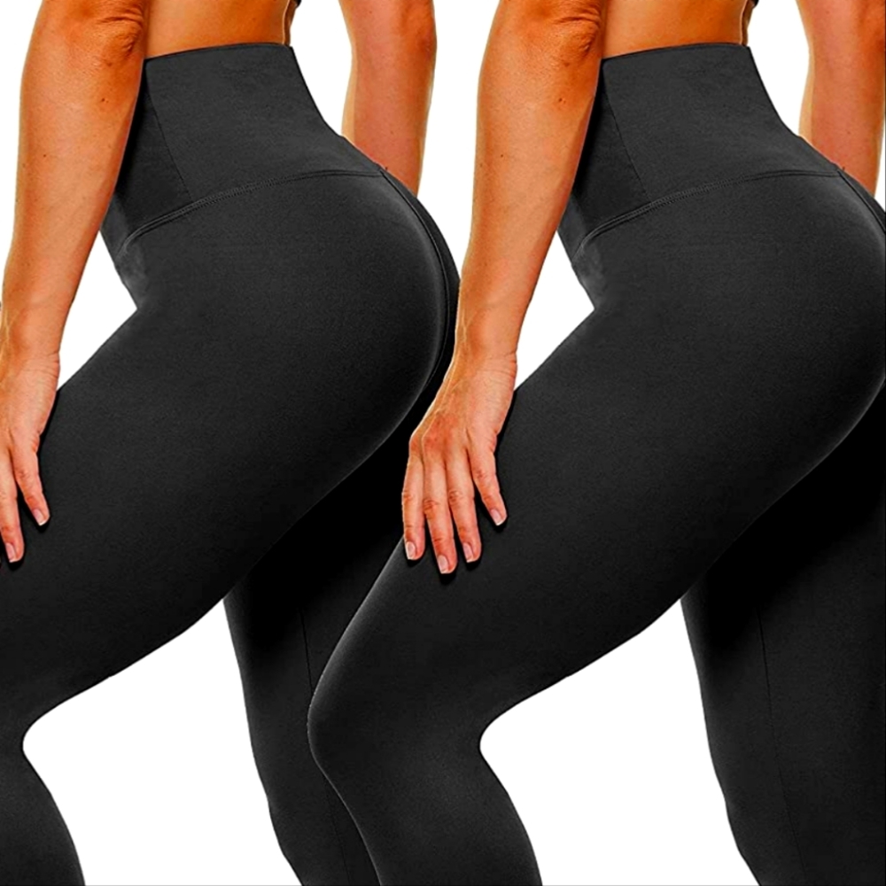 NWT FLVT LEGGINGS | 2 PAIRS | BLACK